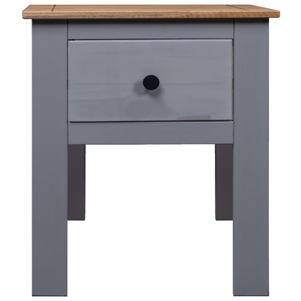 Table de chevet Gris 46x40x57 cm Pin Gamme Panama Tables de chevet vidaXL   