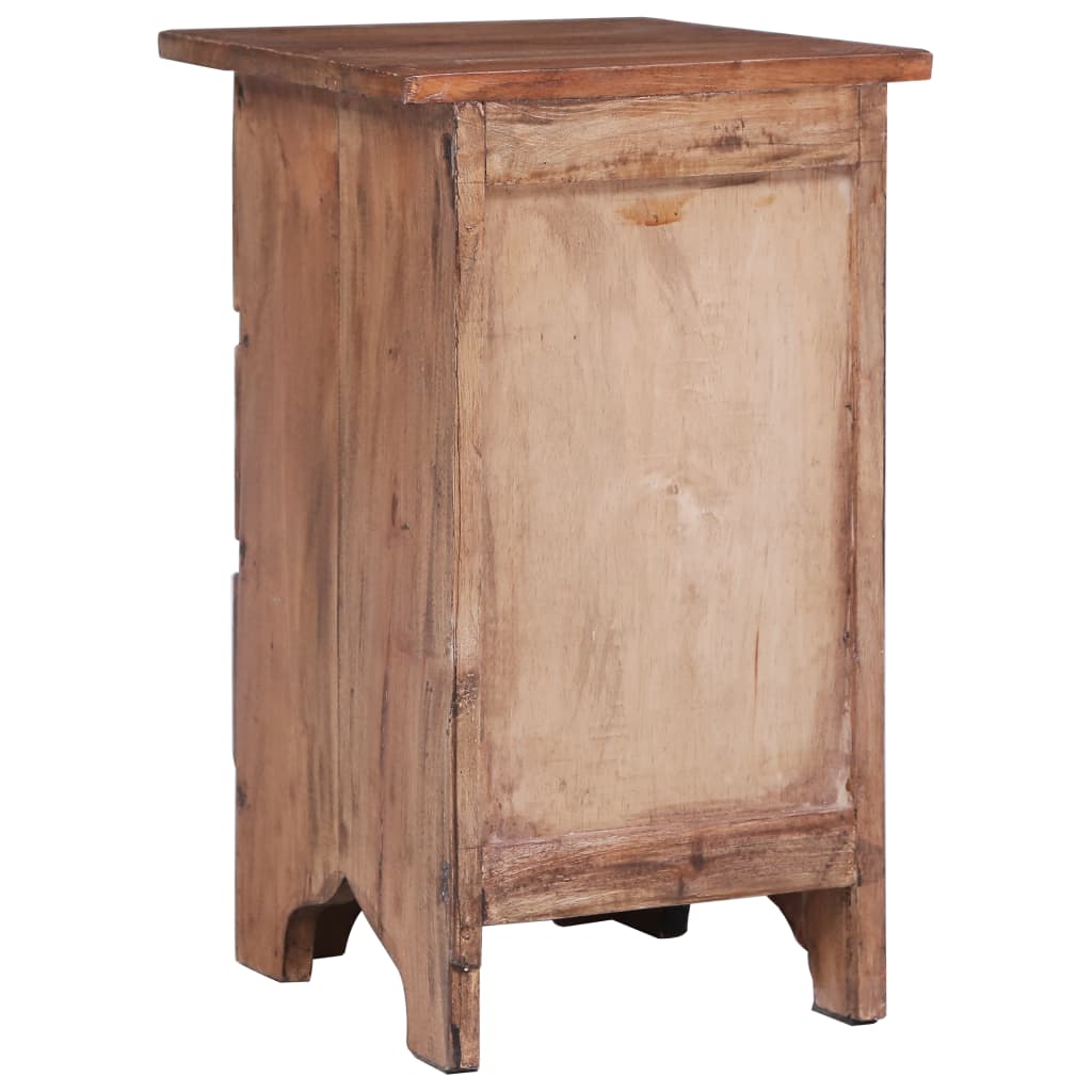 Table de chevet 30x30x51 cm bois d'acajou massif Tables de chevet vidaXL