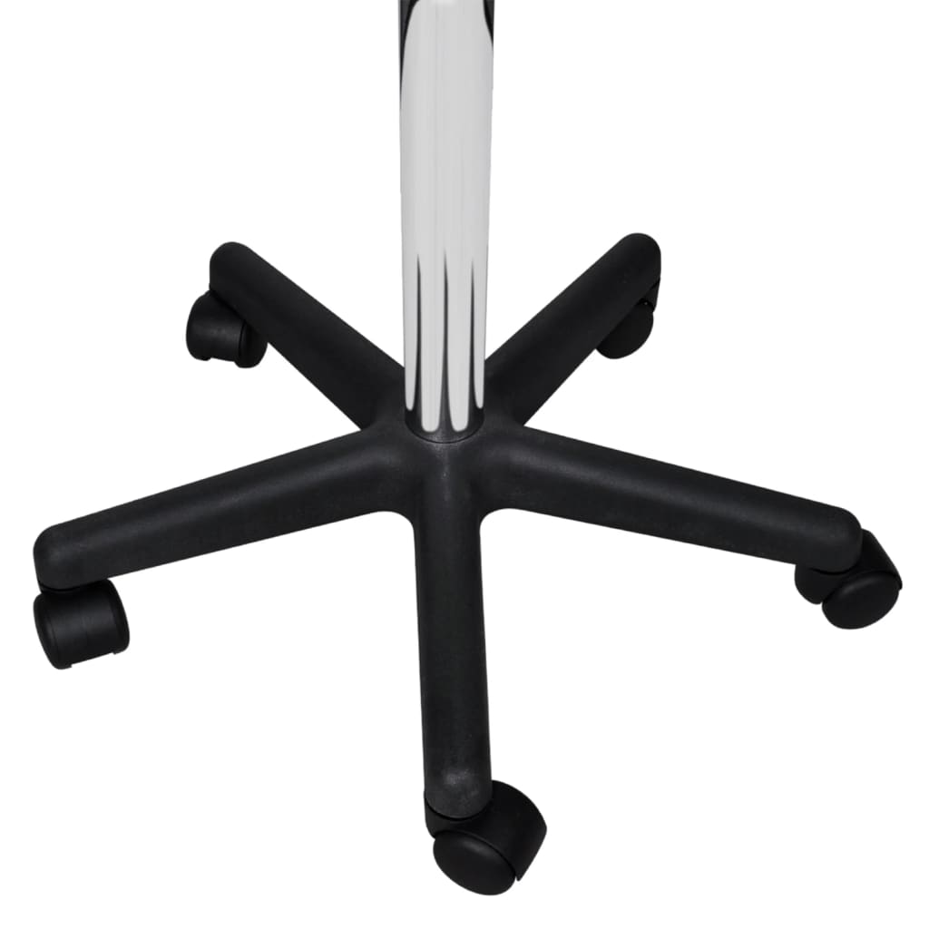 Tabourets de bureau lot de 2 Noir 35,5x84 cm Similicuir Chaises de bureau vidaXL