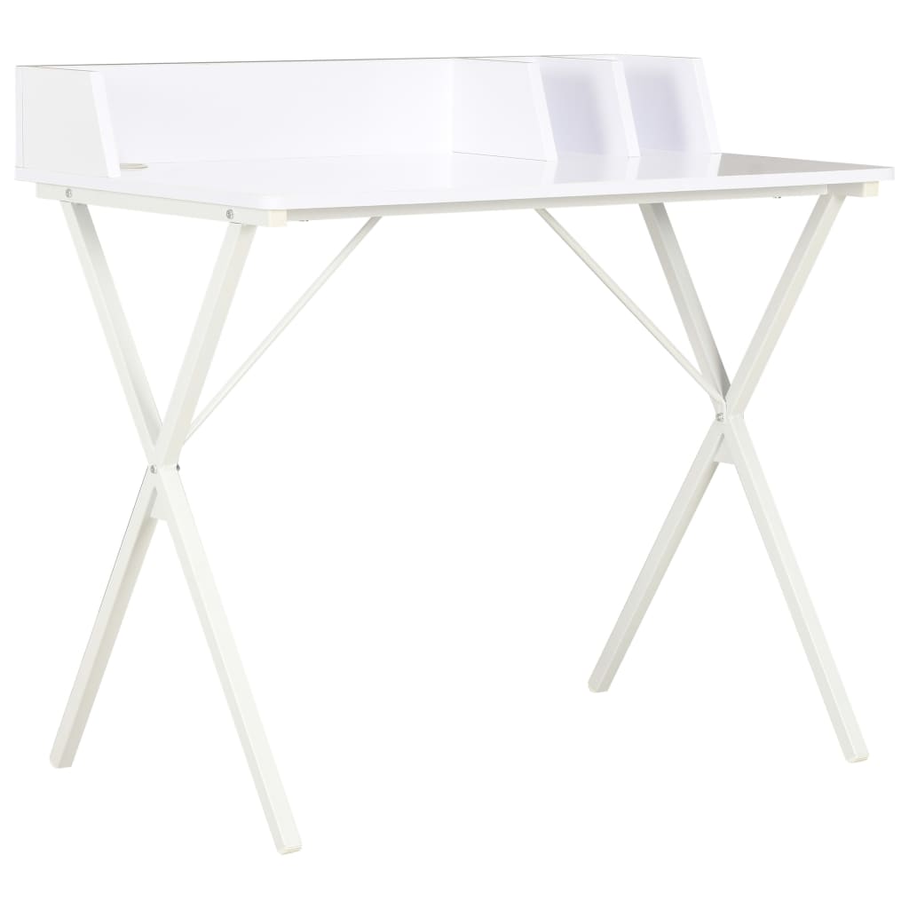 Bureau Blanc 80x50x84 cm Bureaux vidaXL   