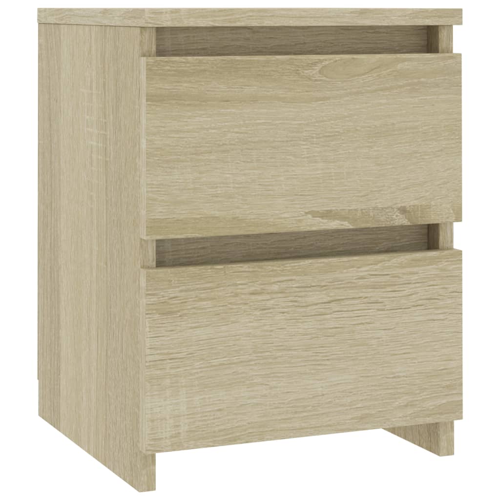 Table de chevet Chêne sonoma 30x30x40 cm Bois d'ingénierie Tables de chevet vidaXL   