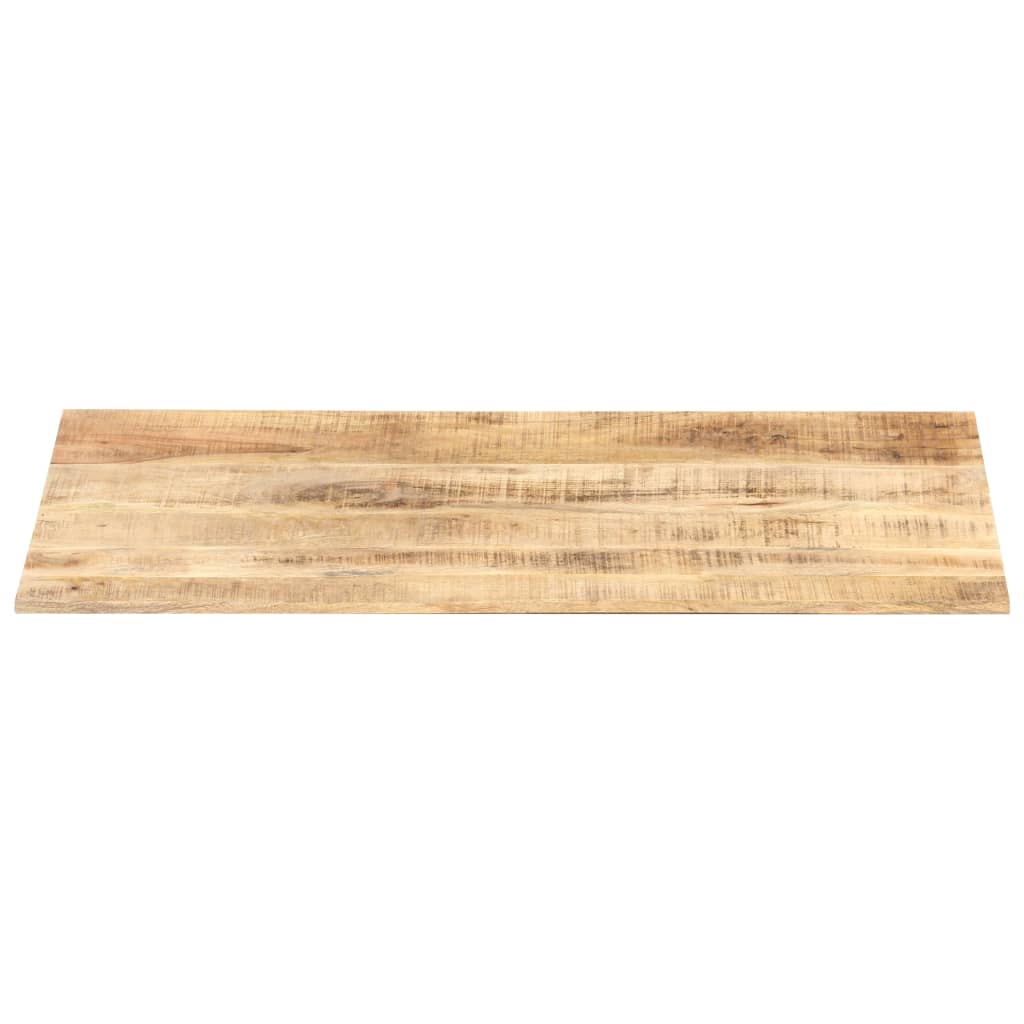 Dessus de table bois de manguier solide 15-16 mm 100x60 cm Plateaux de table vidaXL