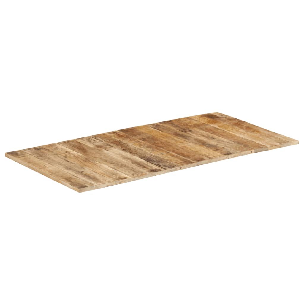 Dessus de table bois de manguier solide 15-16 mm 120x60 cm Plateaux de table vidaXL