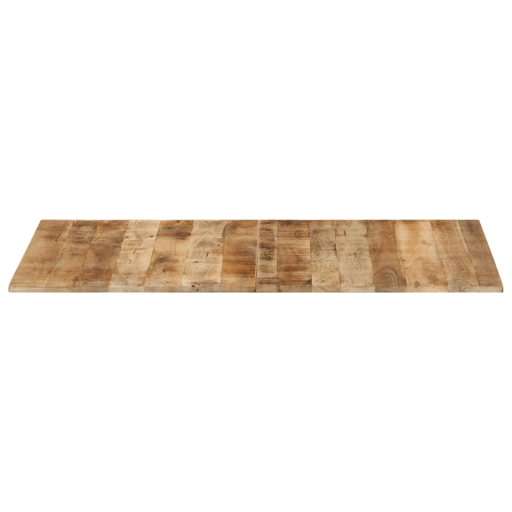 Dessus de table bois de manguier solide 15-16 mm 120x60 cm Plateaux de table vidaXL