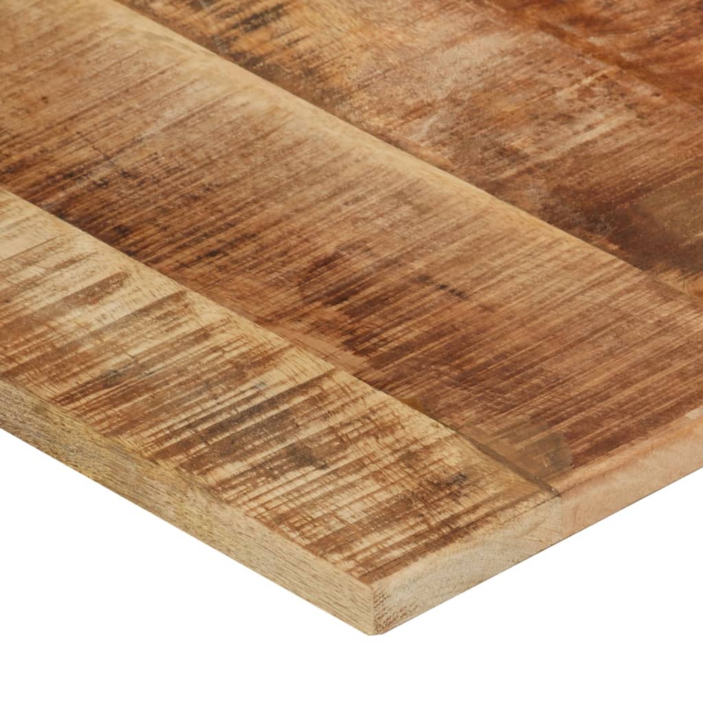 Dessus de table bois de manguier solide 15-16 mm 120x60 cm Plateaux de table vidaXL