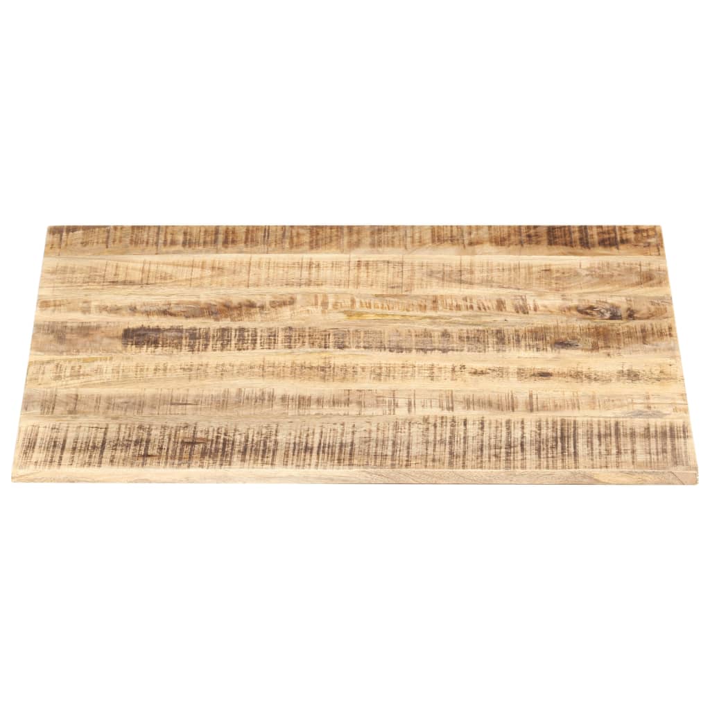 Dessus de table Bois de manguier solide 15-16 mm 80x80 cm Plateaux de table vidaXL