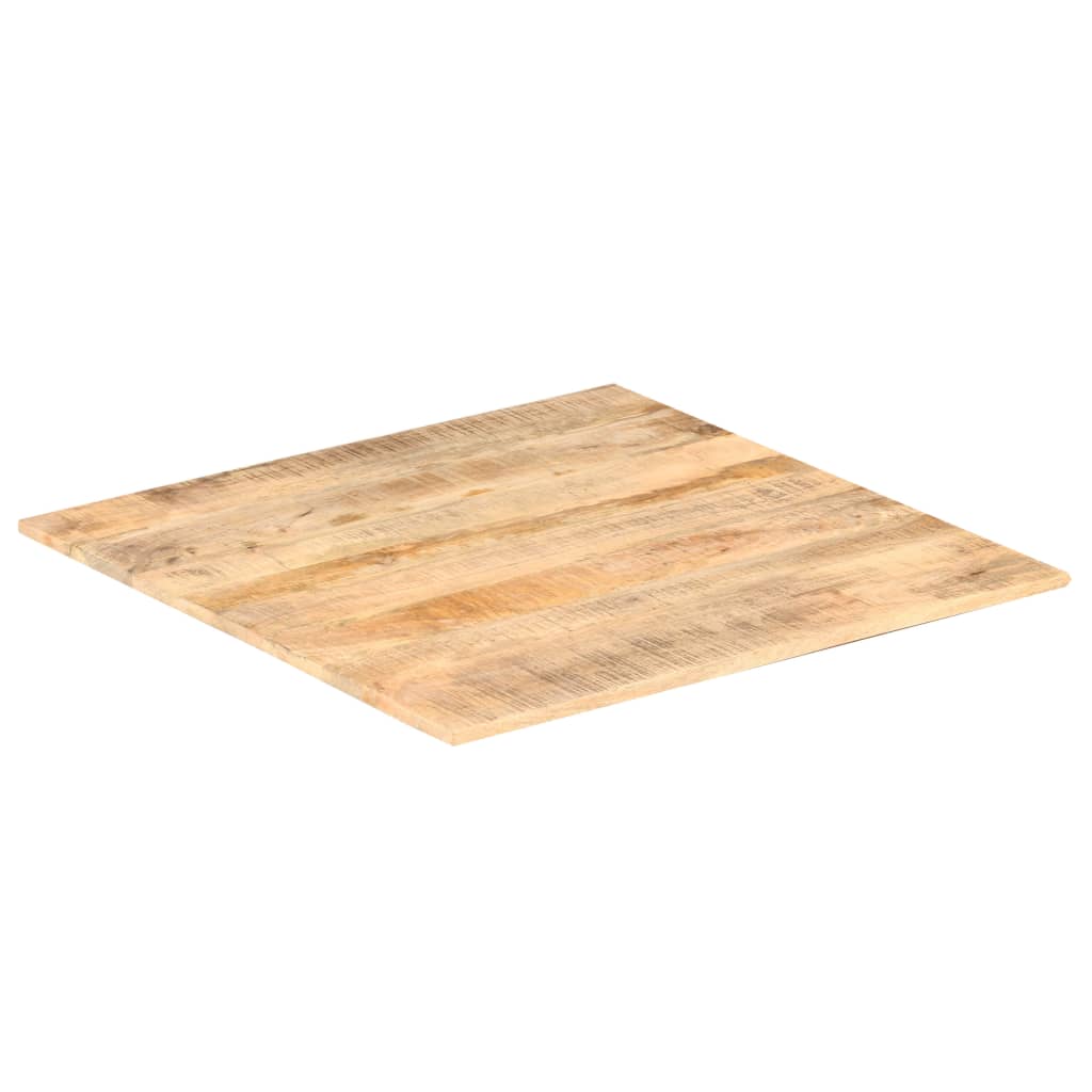 Dessus de table Bois de manguier solide 15-16 mm 80x80 cm Plateaux de table vidaXL