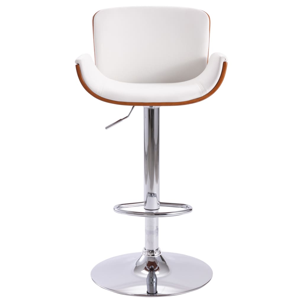 Tabouret de bar Blanc Similicuir Tabourets de bar vidaXL   