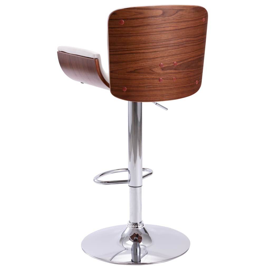 Tabouret de bar Blanc Similicuir Tabourets de bar vidaXL   