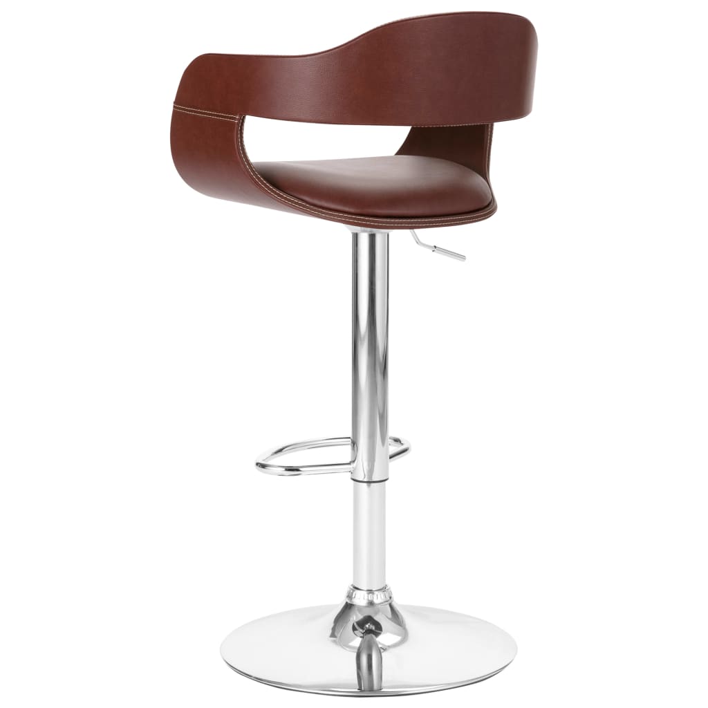 Tabouret de bar Marron Similicuir Tabourets de bar vidaXL   