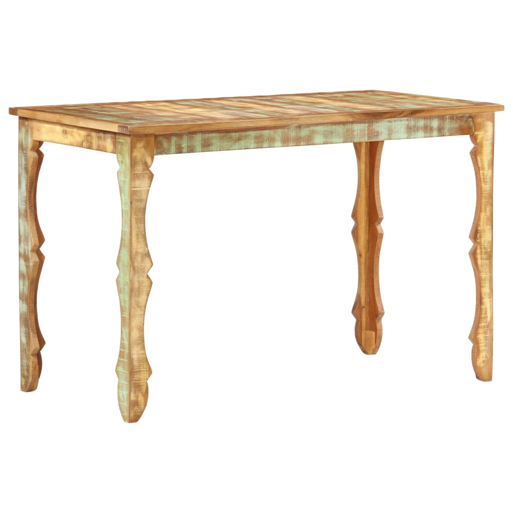 Table de salle à manger 120x60x76cm Bois de récupération massif - Xios Store SNC