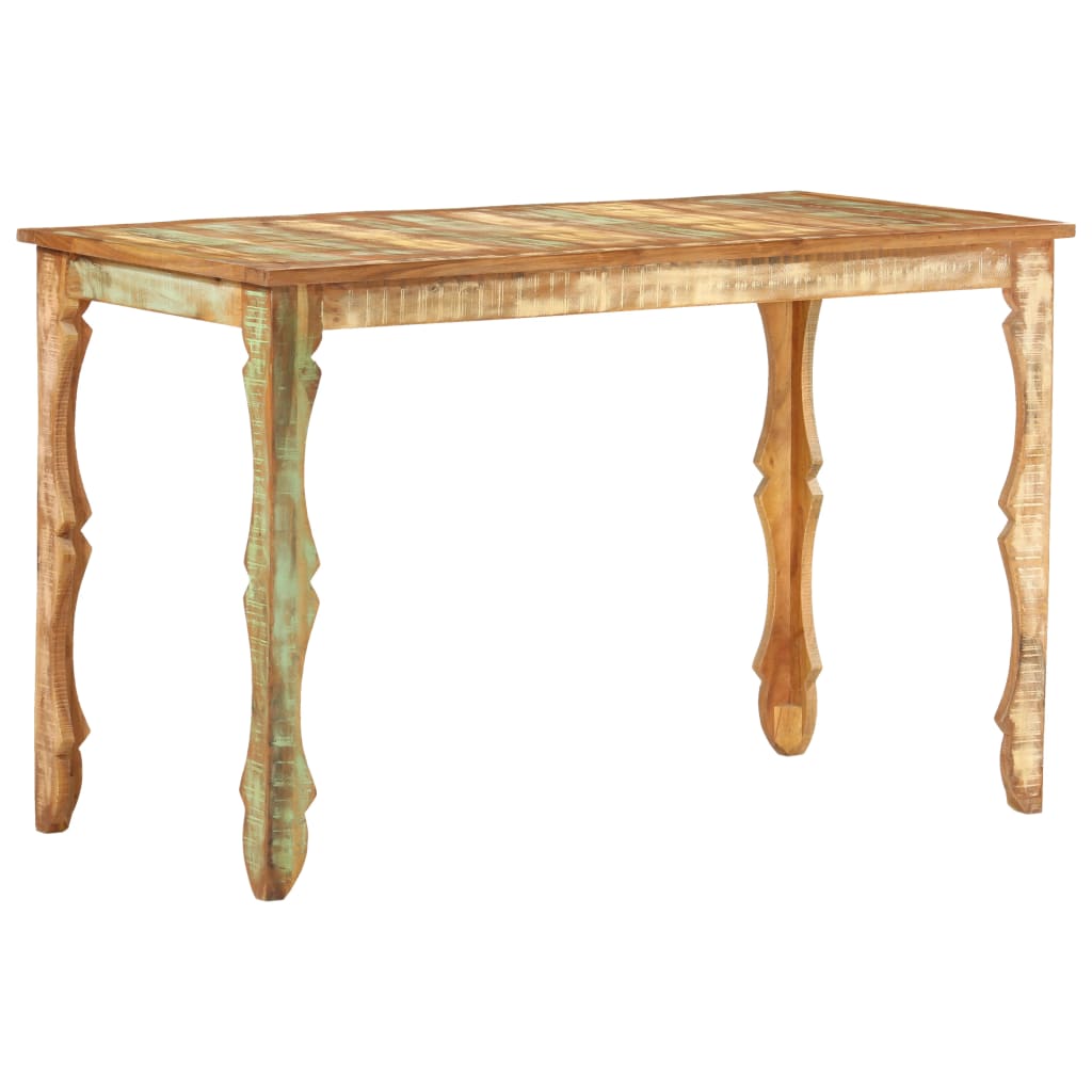 Table de salle à manger 120x60x76cm Bois de récupération massif - Xios Store SNC