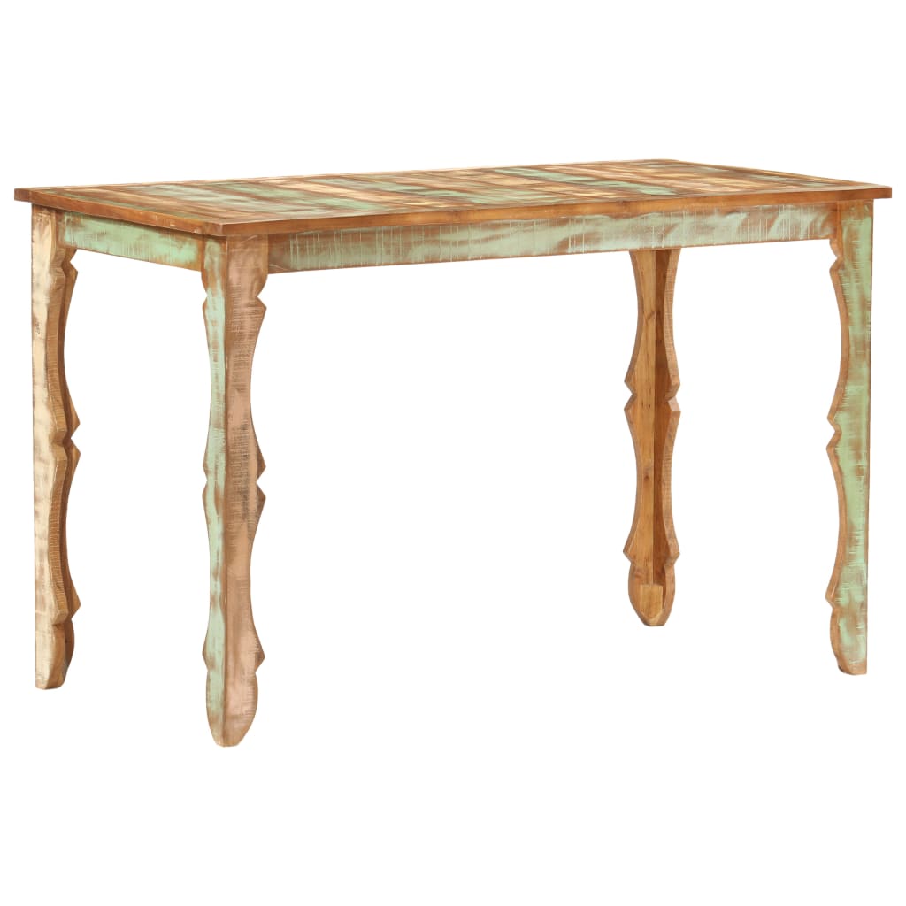 Table de salle à manger 120x60x76cm Bois de récupération massif - Xios Store SNC