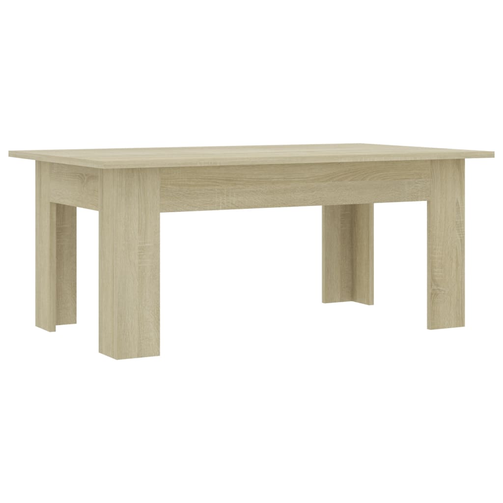 Table basse Chêne sonoma 100x60x42 cm Bois d’ingénierie Tables basses vidaXL   