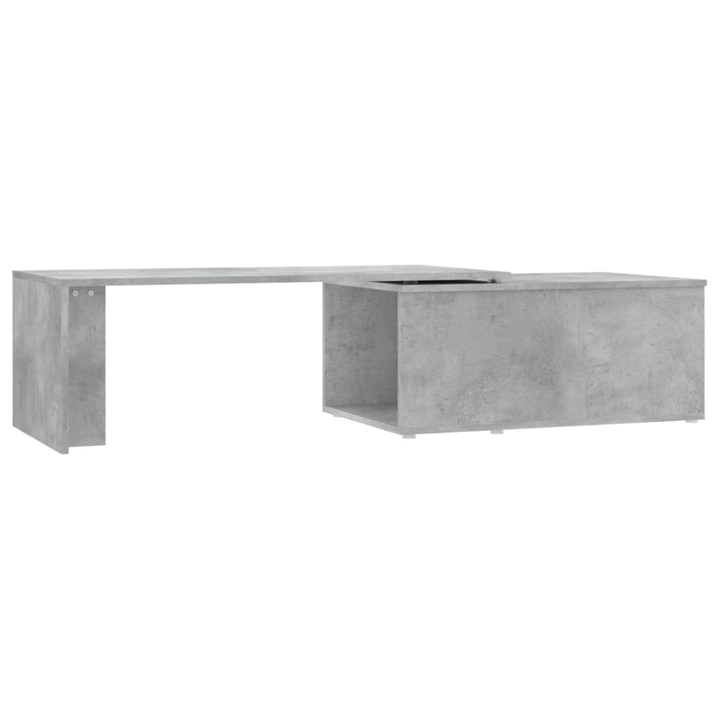 Table basse gris béton 150x50x35 cm bois d'ingénierie Tables basses vidaXL   