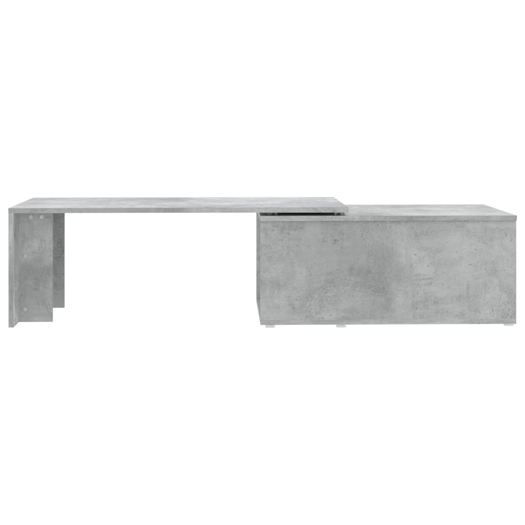 Table basse gris béton 150x50x35 cm bois d'ingénierie Tables basses vidaXL   