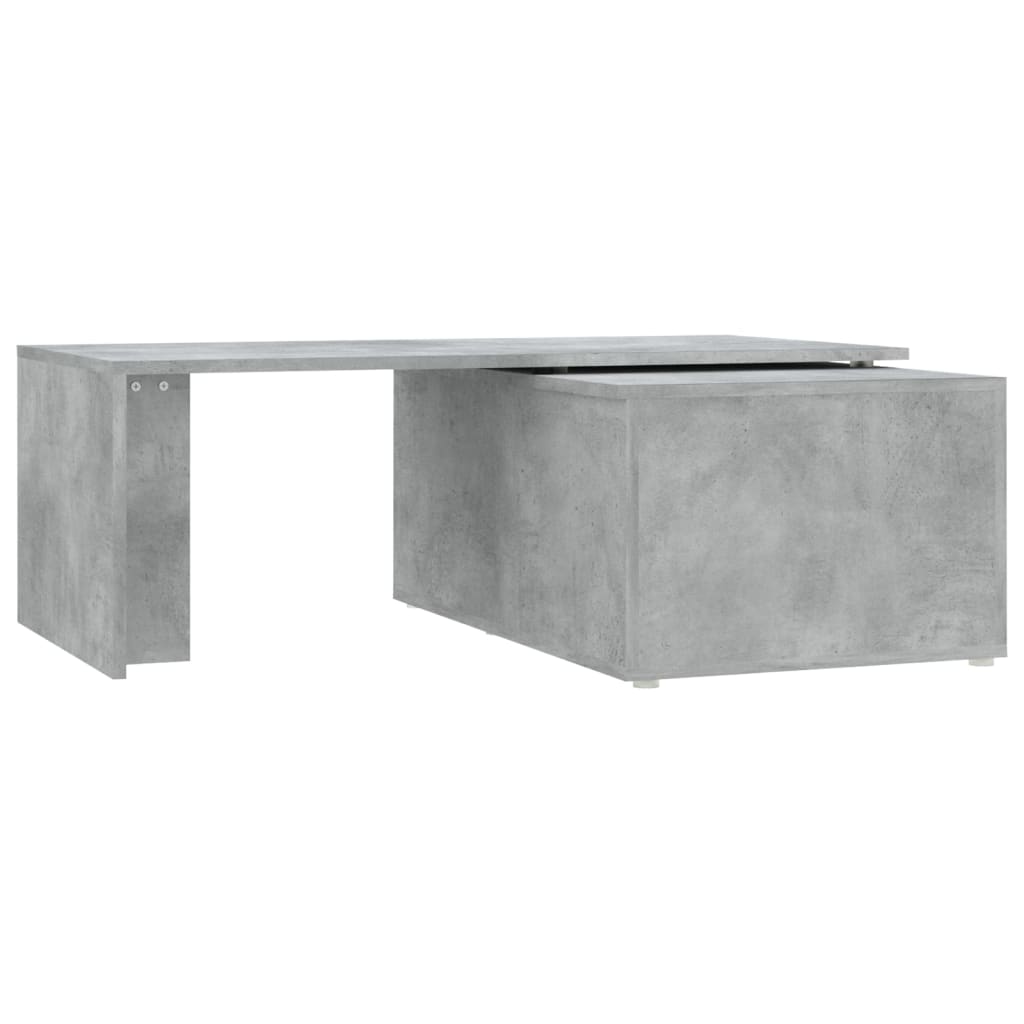 Table basse gris béton 150x50x35 cm bois d'ingénierie Tables basses vidaXL   