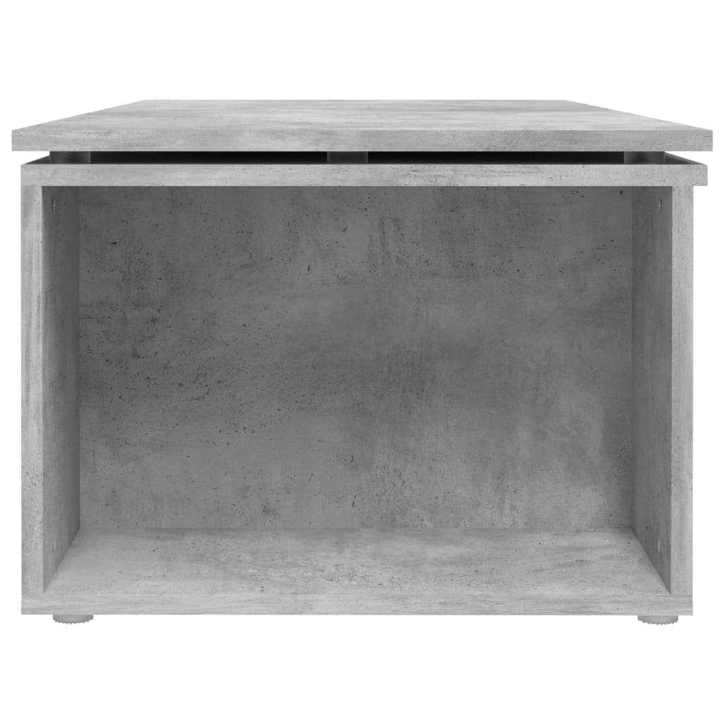 Table basse gris béton 150x50x35 cm bois d'ingénierie Tables basses vidaXL   