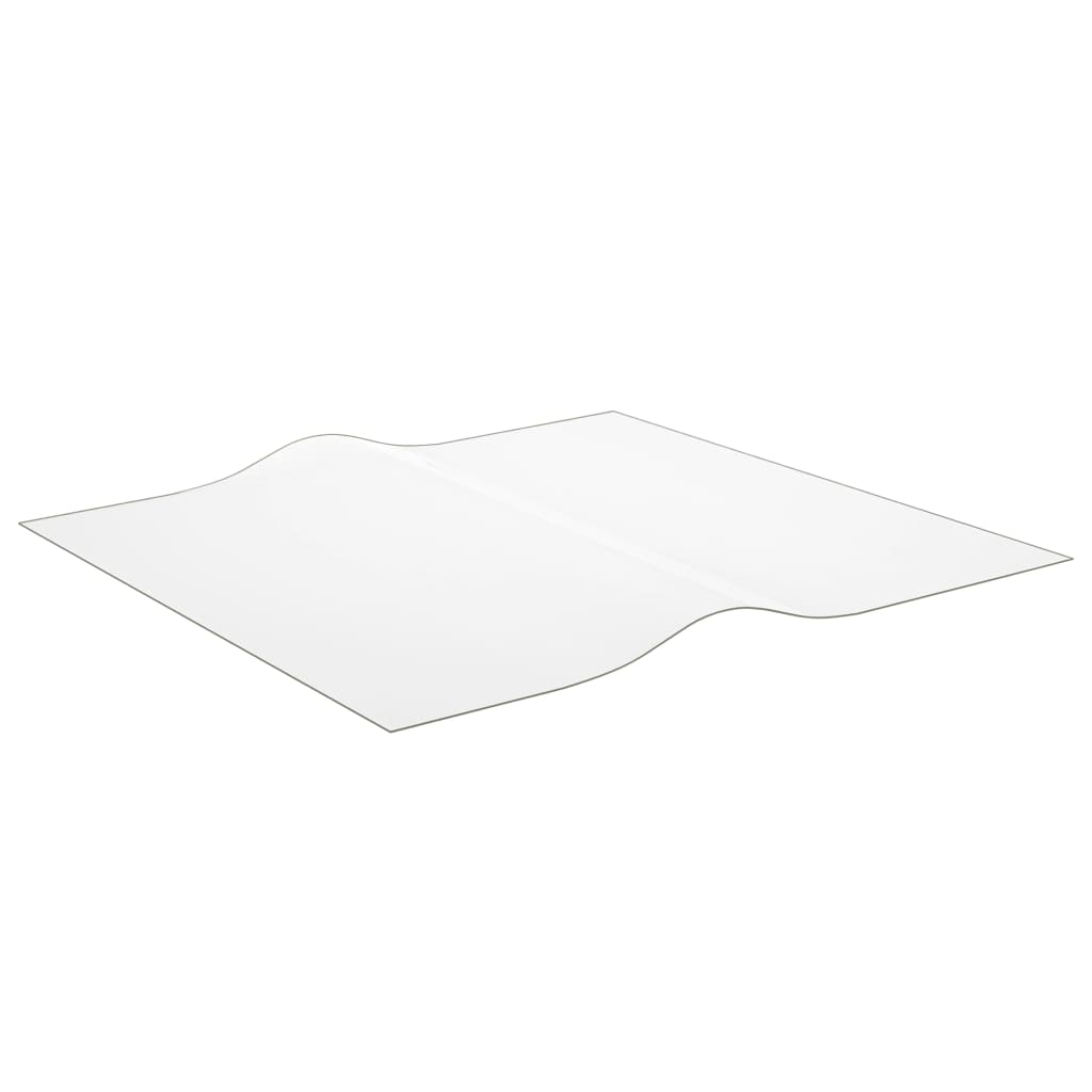 Protecteur de table transparent 90x90 cm 1,6 mm PVC Accessoires pour tables vidaXL   