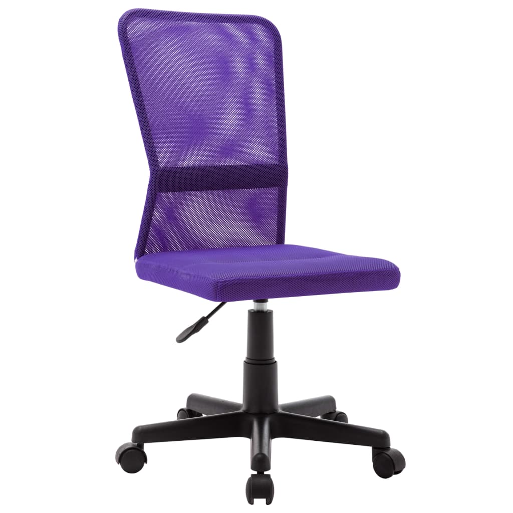 Chaise de bureau Violet 44x52x100 cm Tissu en maille Chaises de bureau vidaXL   