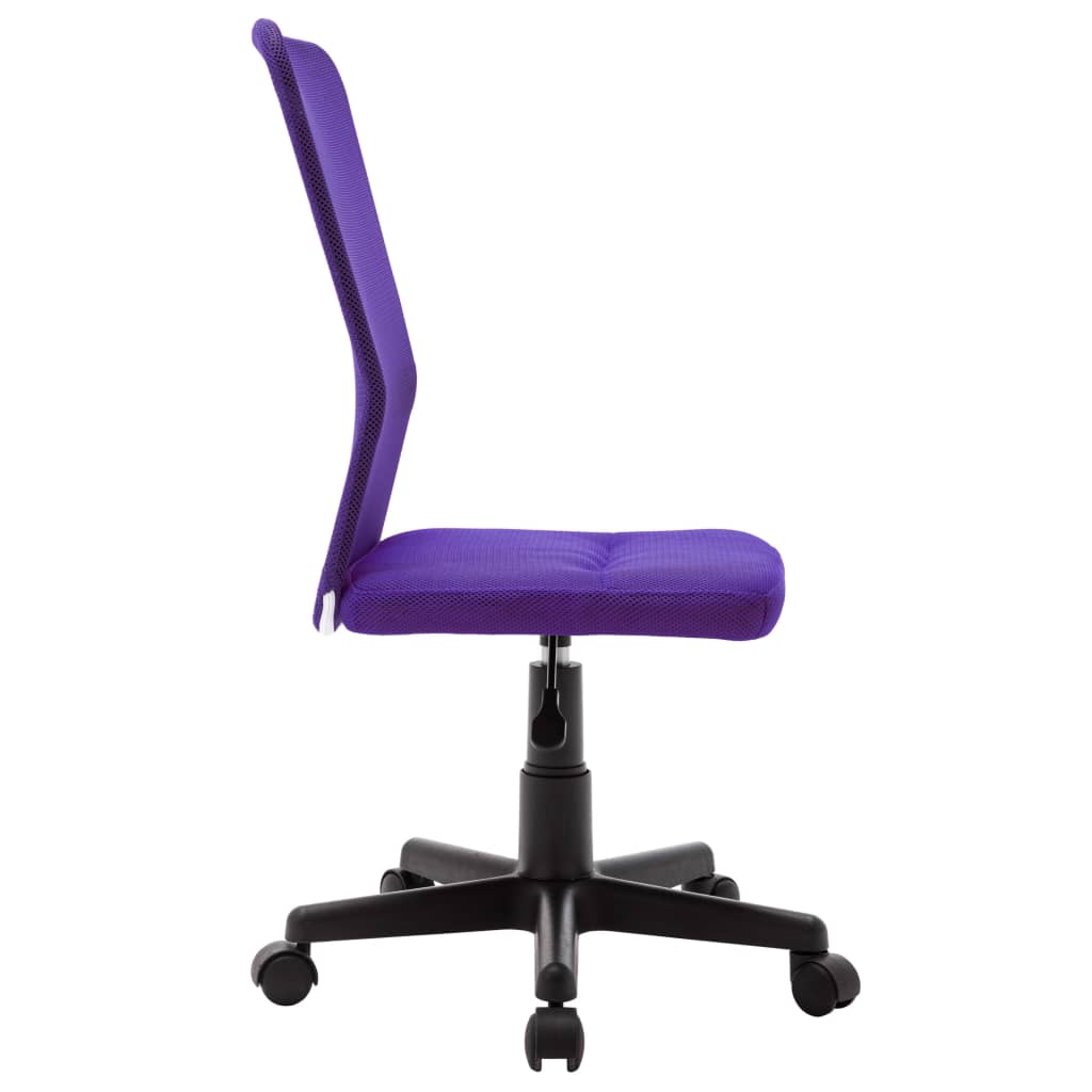 Chaise de bureau Violet 44x52x100 cm Tissu en maille Chaises de bureau vidaXL   