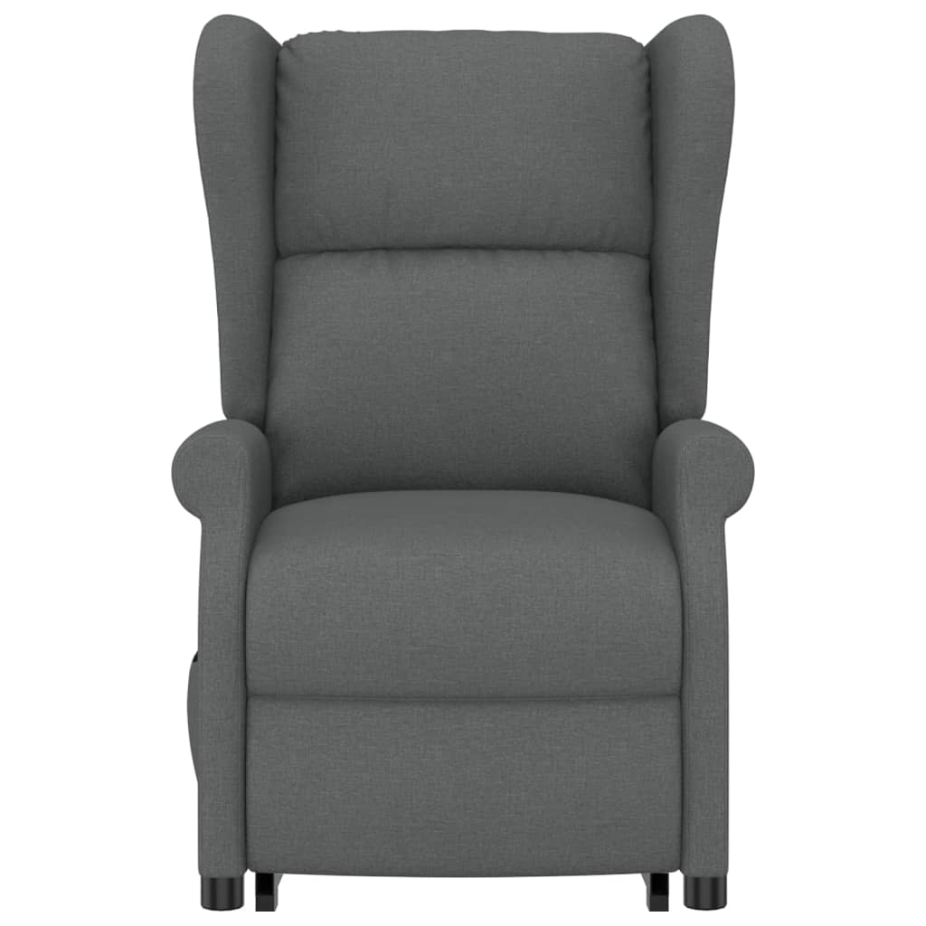 vidaXL Fauteuil Gris foncé Tissu - Xios Store SNC