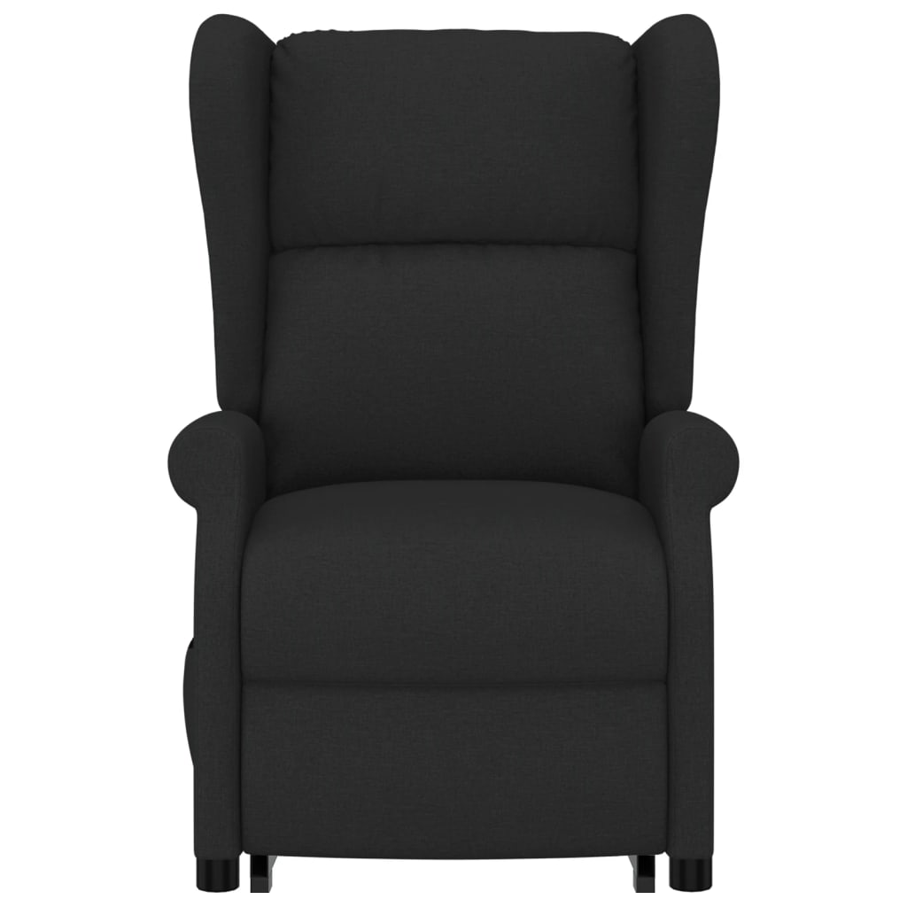 vidaXL Fauteuil Noir Tissu - Xios Store SNC