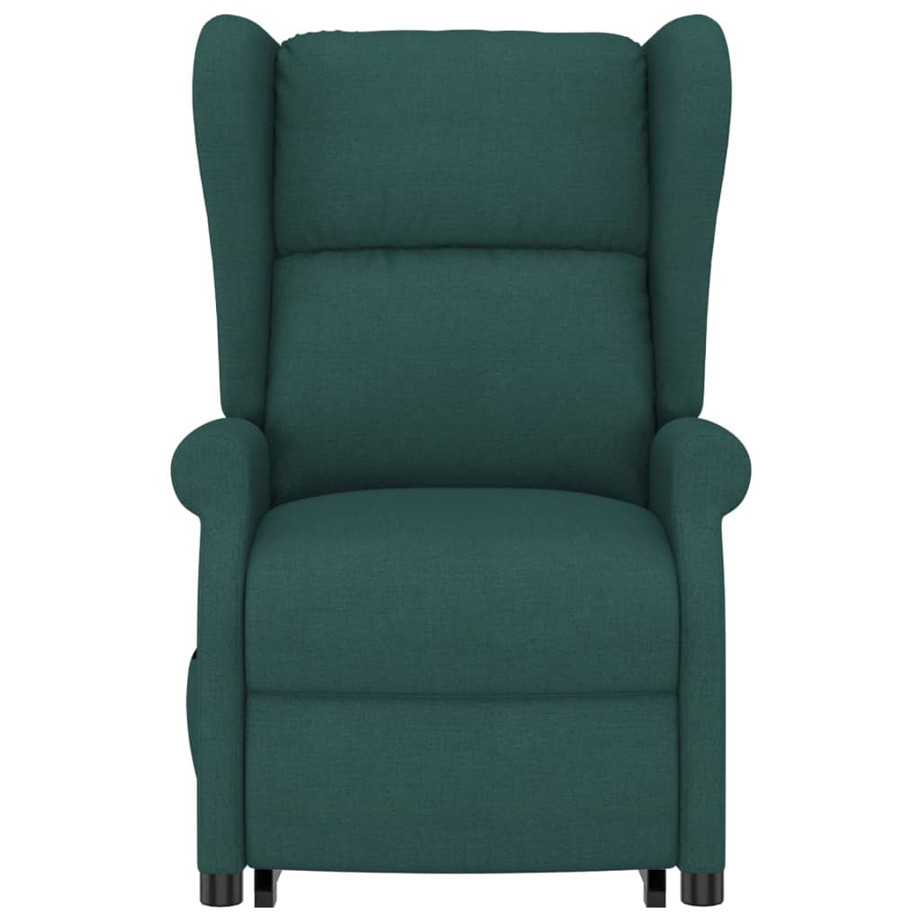 vidaXL Fauteuil Vert foncé Tissu - Xios Store SNC