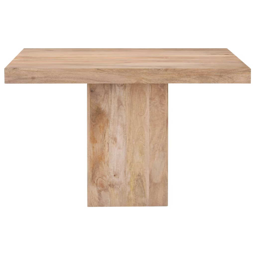 Table de salle à manger 120x120x77 cm Bois de manguier massif Tables à manger vidaXL   