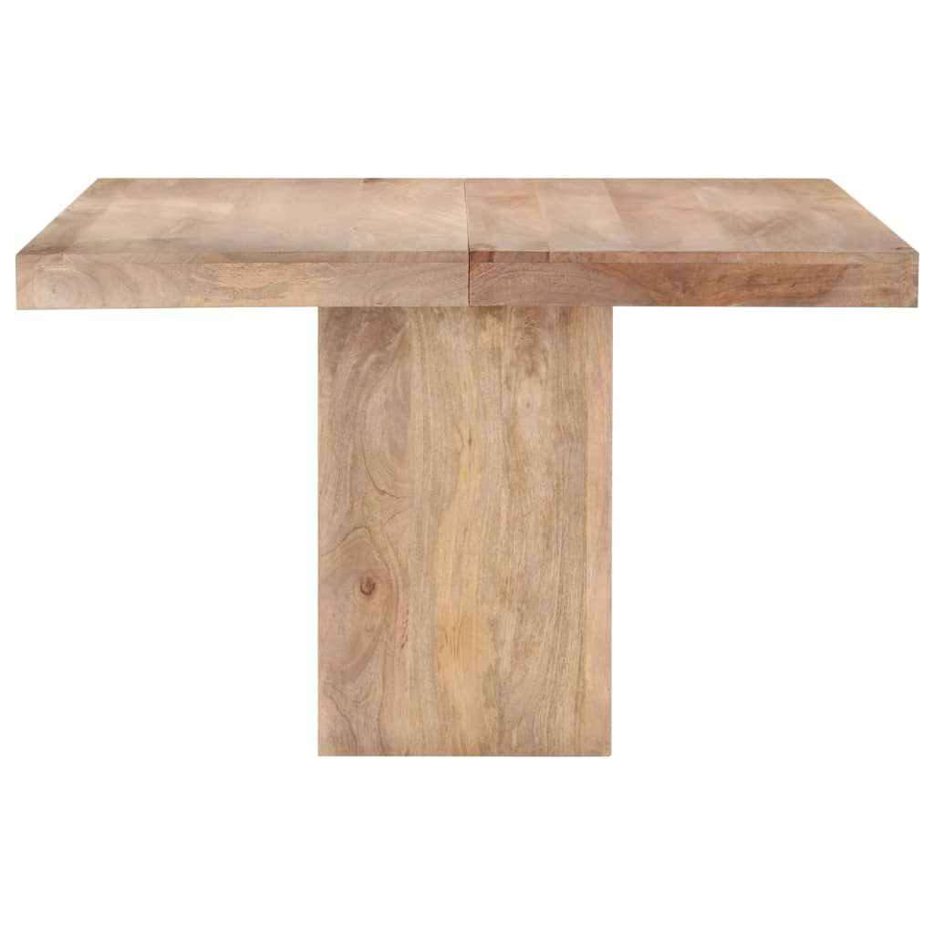 Table de salle à manger 120x120x77 cm Bois de manguier massif Tables à manger vidaXL   