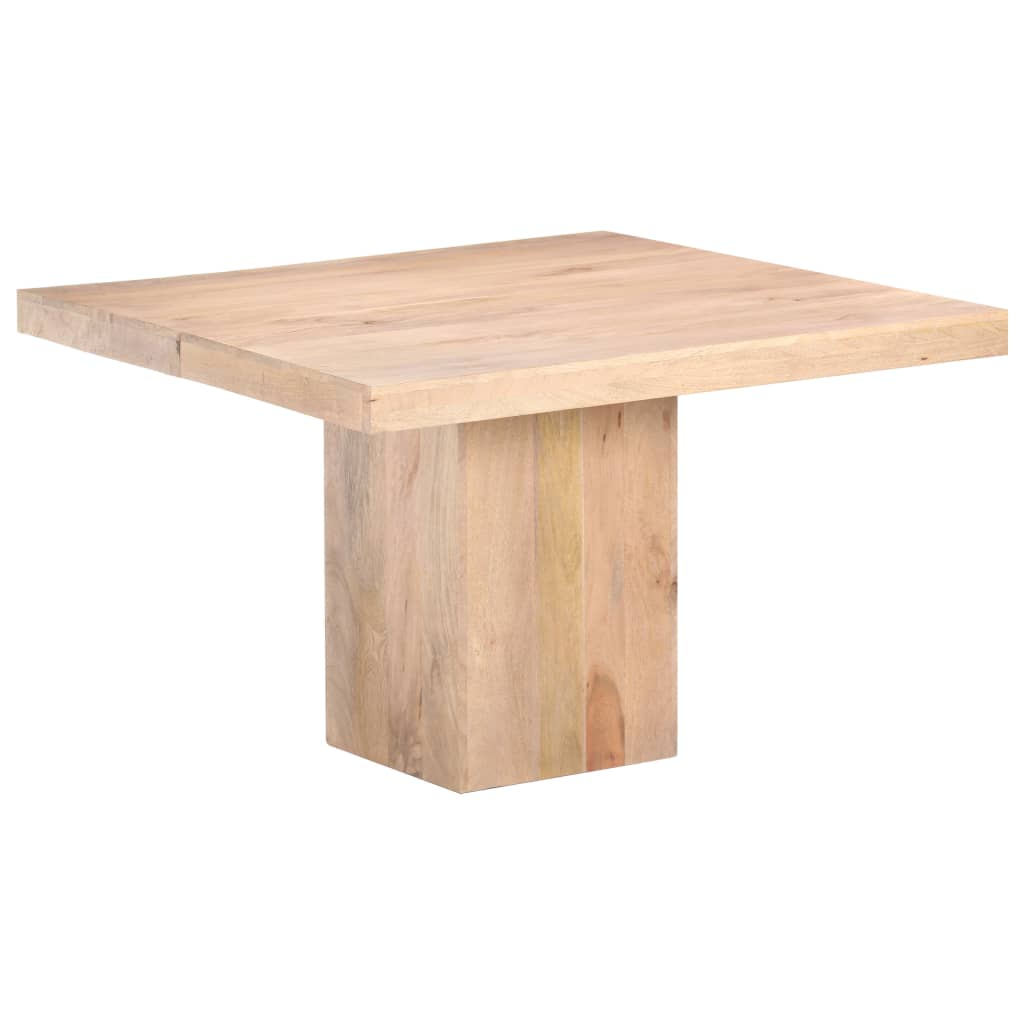 Table de salle à manger 120x120x77 cm Bois de manguier massif Tables à manger vidaXL   