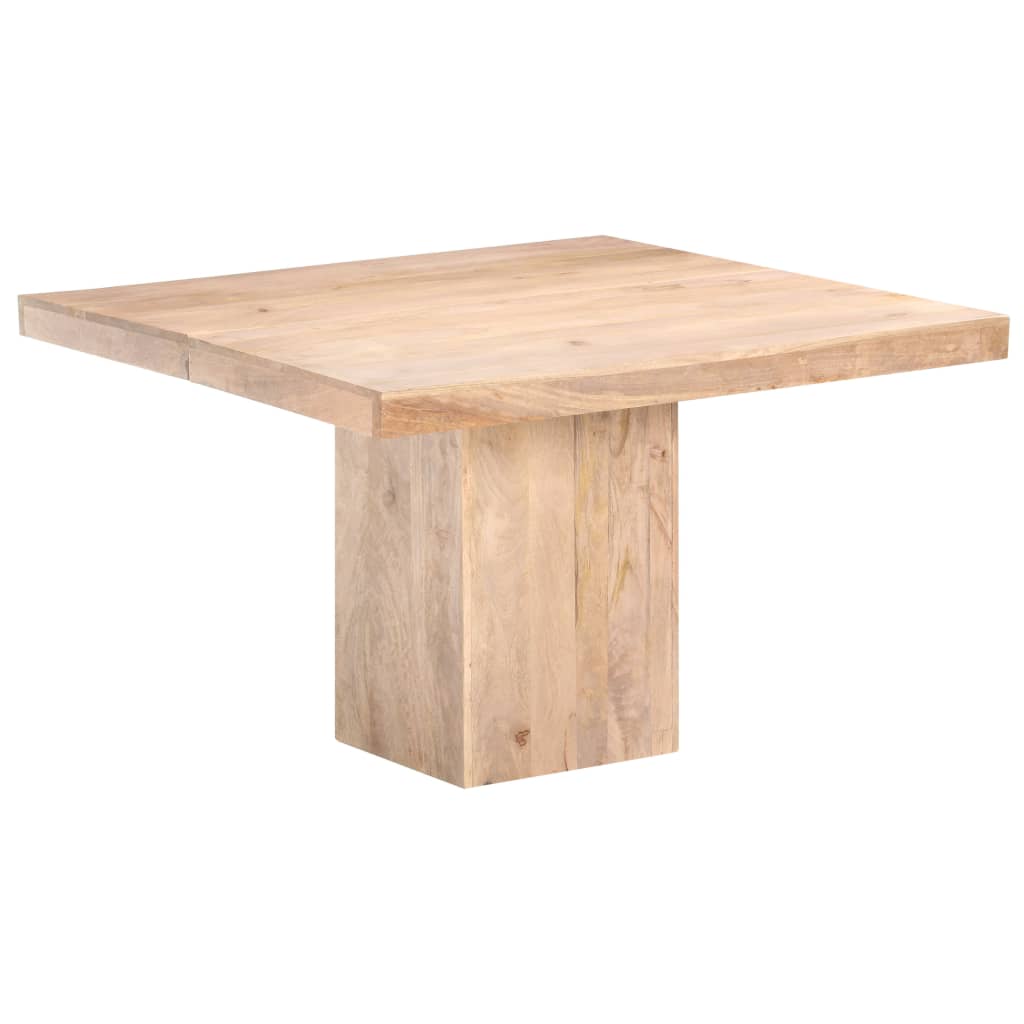 Table de salle à manger 120x120x77 cm Bois de manguier massif Tables à manger vidaXL   