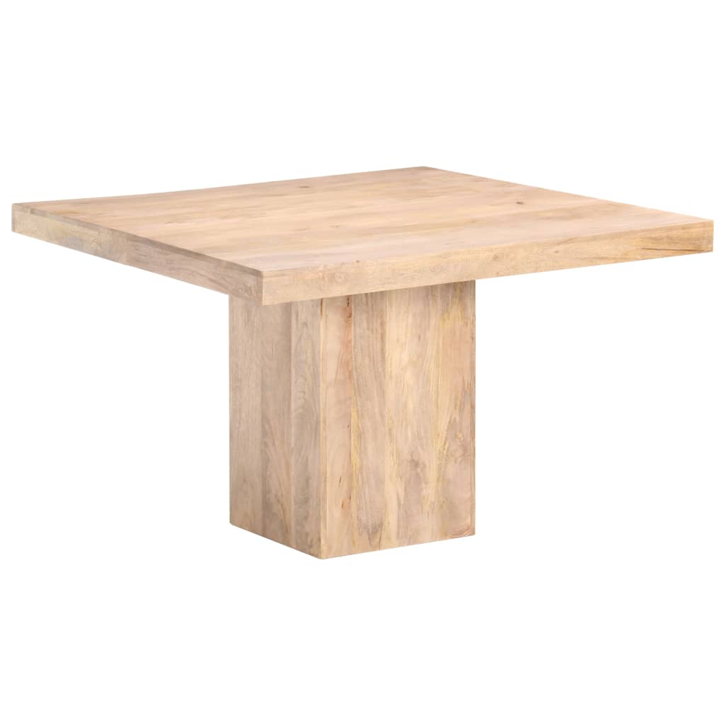 Table de salle à manger 120x120x77 cm Bois de manguier massif Tables à manger vidaXL   