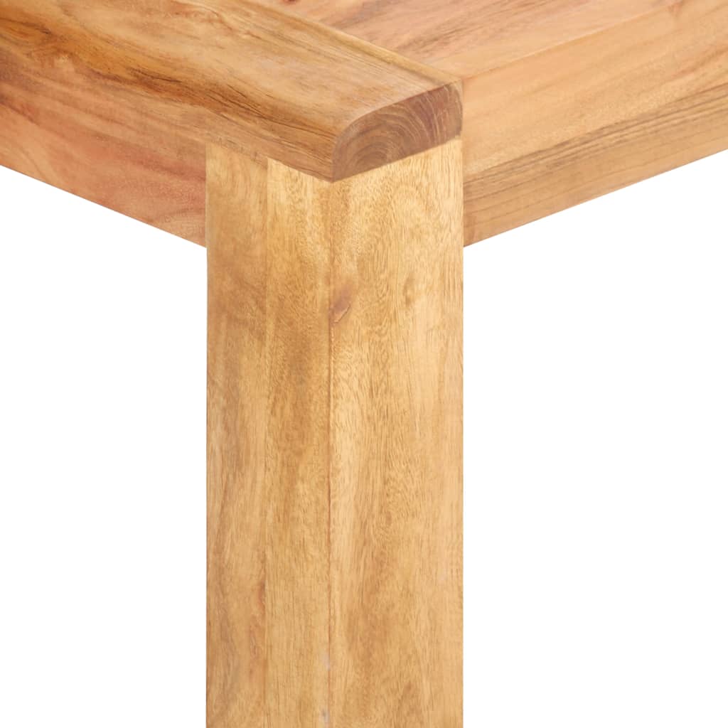 Table basse 110x60x35 cm Bois d'acacia massif et finition miel Tables basses vidaXL   