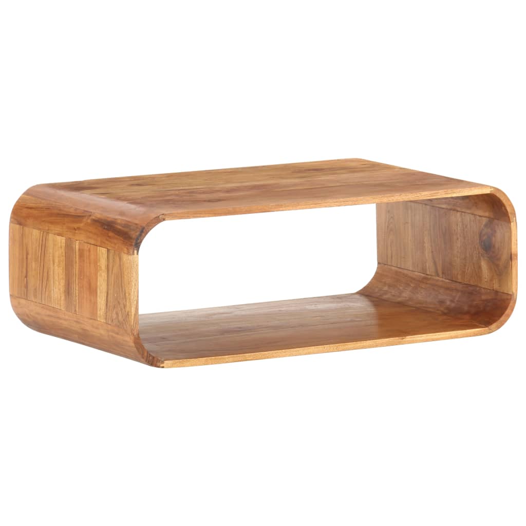 Table basse 90x50x30 cm Bois d'acacia massif Tables basses vidaXL   