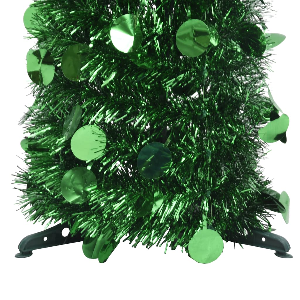 Sapin de Noël artificiel escamotable vert 180 cm PET - Xios Store SNC