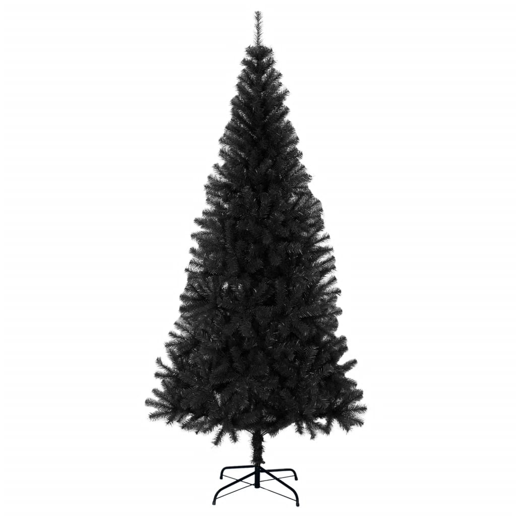 Sapin de Noël artificiel avec support noir 180 cm PVC - Xios Store SNC