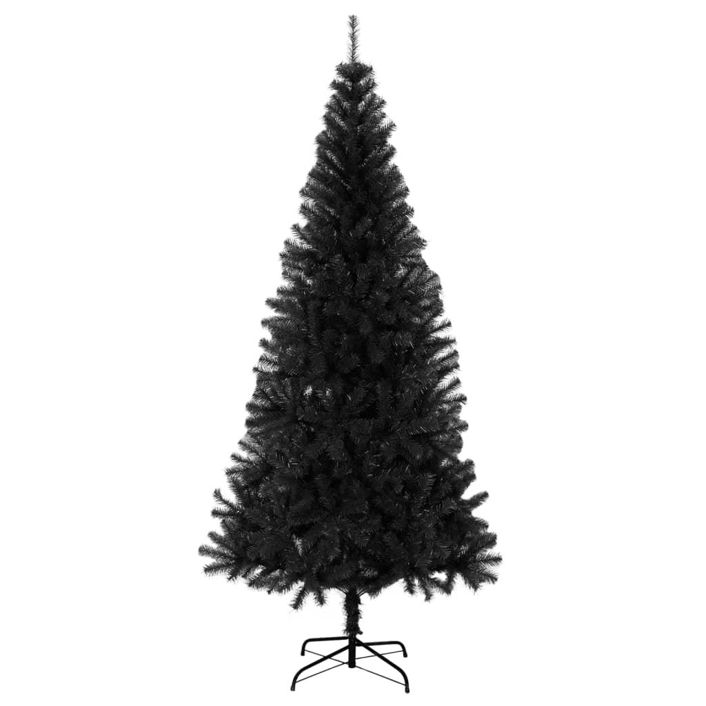 Sapin de Noël artificiel avec support noir 210 cm PVC - Xios Store SNC