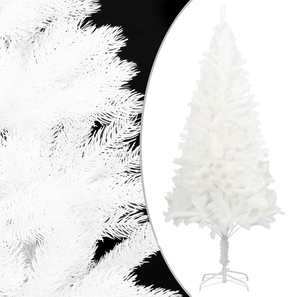 Arbre de Noël artificiel aiguilles réalistes blanc 150 cm - Xios Store SNC