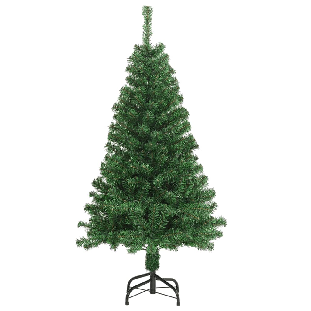 Arbre de Noël artificiel avec branches épaisses vert 150 cm PVC - Xios Store SNC