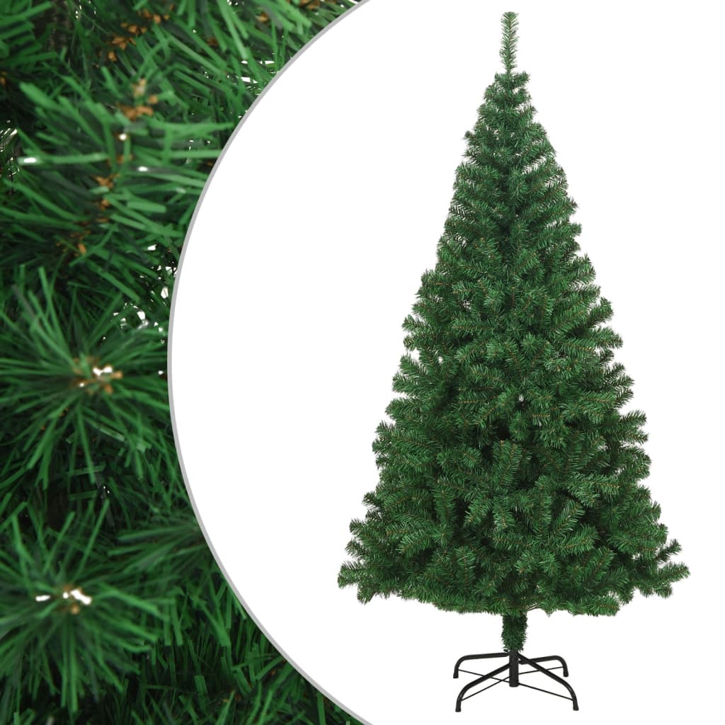 Arbre de Noël artificiel avec branches épaisses vert 180 cm PVC - Xios Store SNC