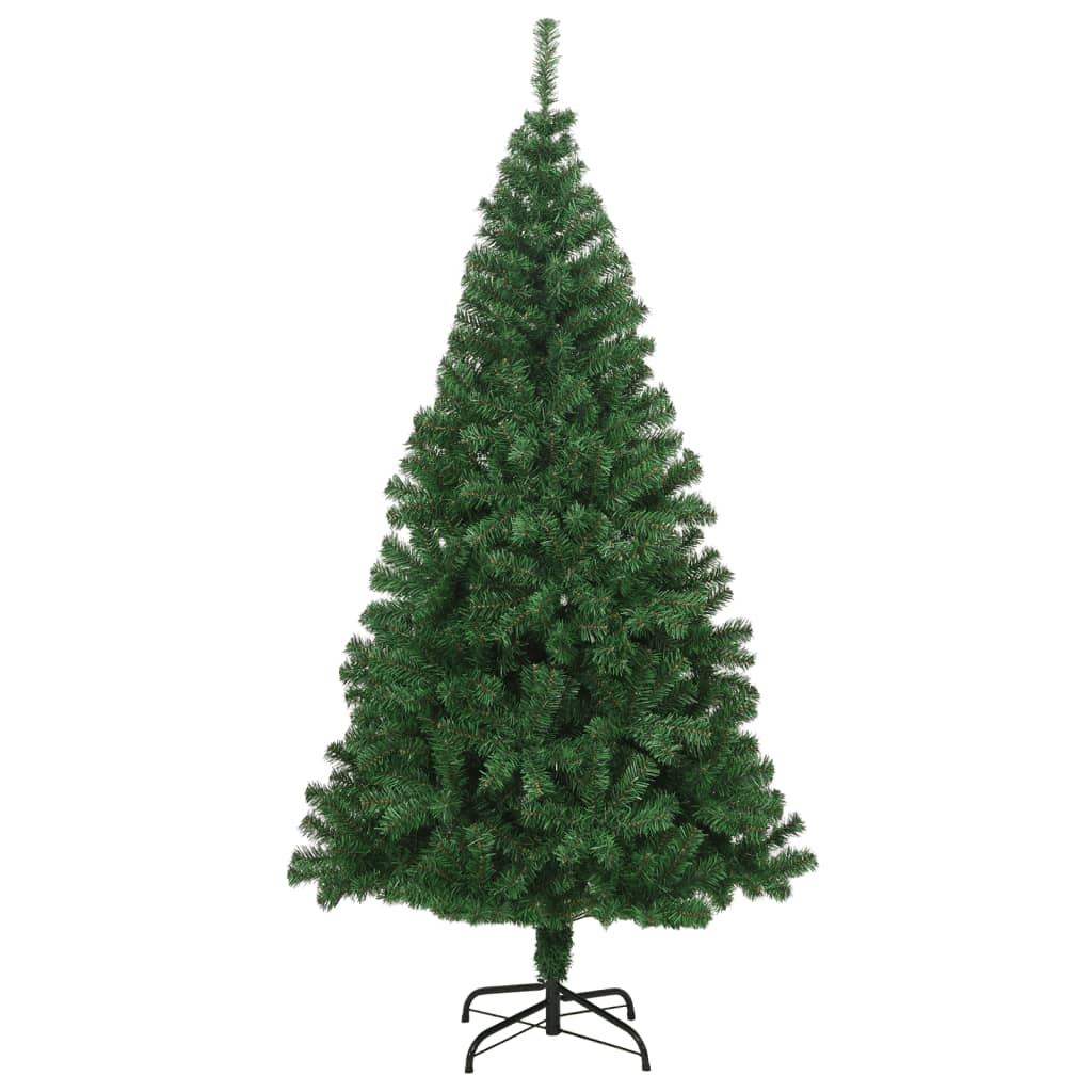 Arbre de Noël artificiel avec branches épaisses vert 180 cm PVC - Xios Store SNC