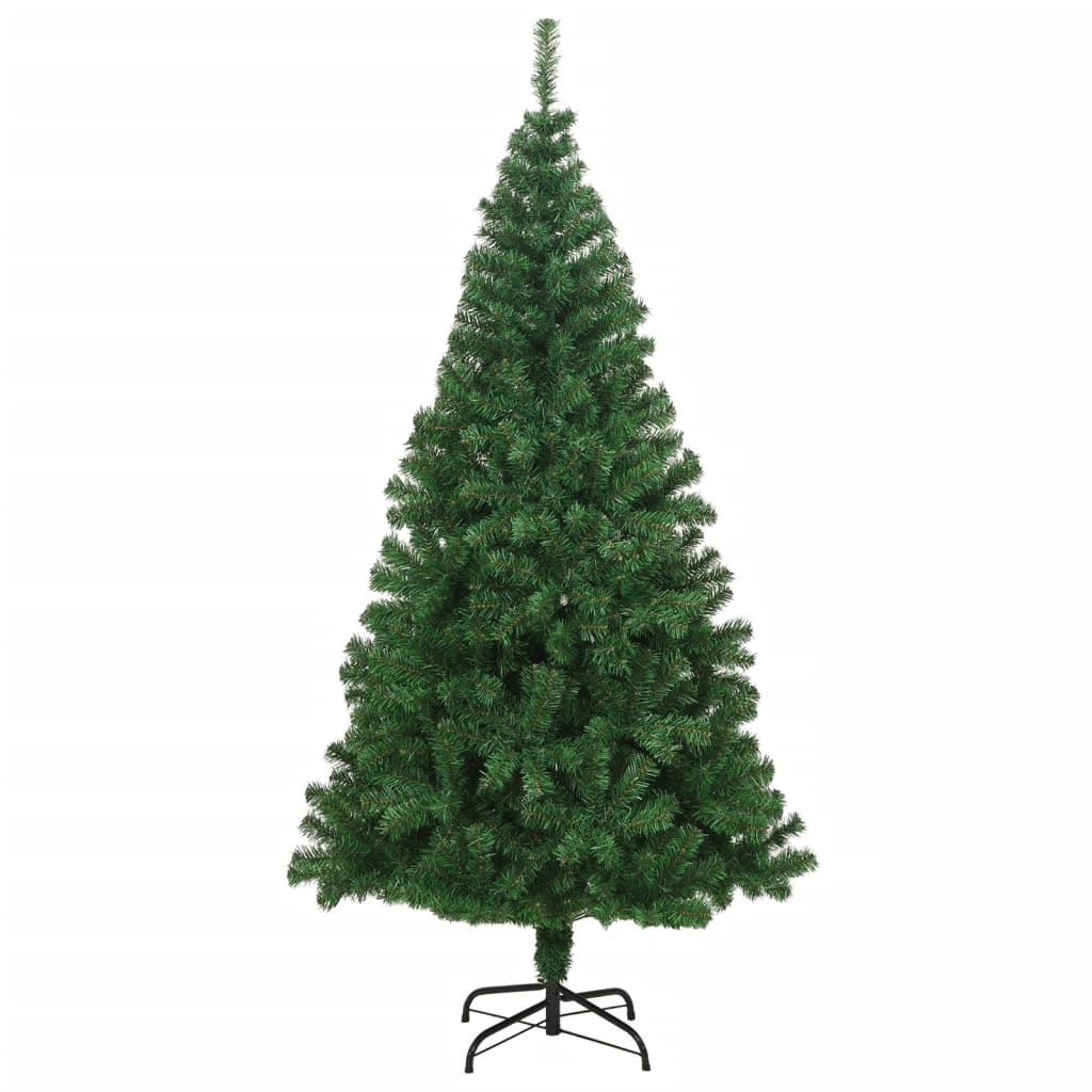 Arbre de Noël artificiel avec branches épaisses vert 210 cm PVC - Xios Store SNC