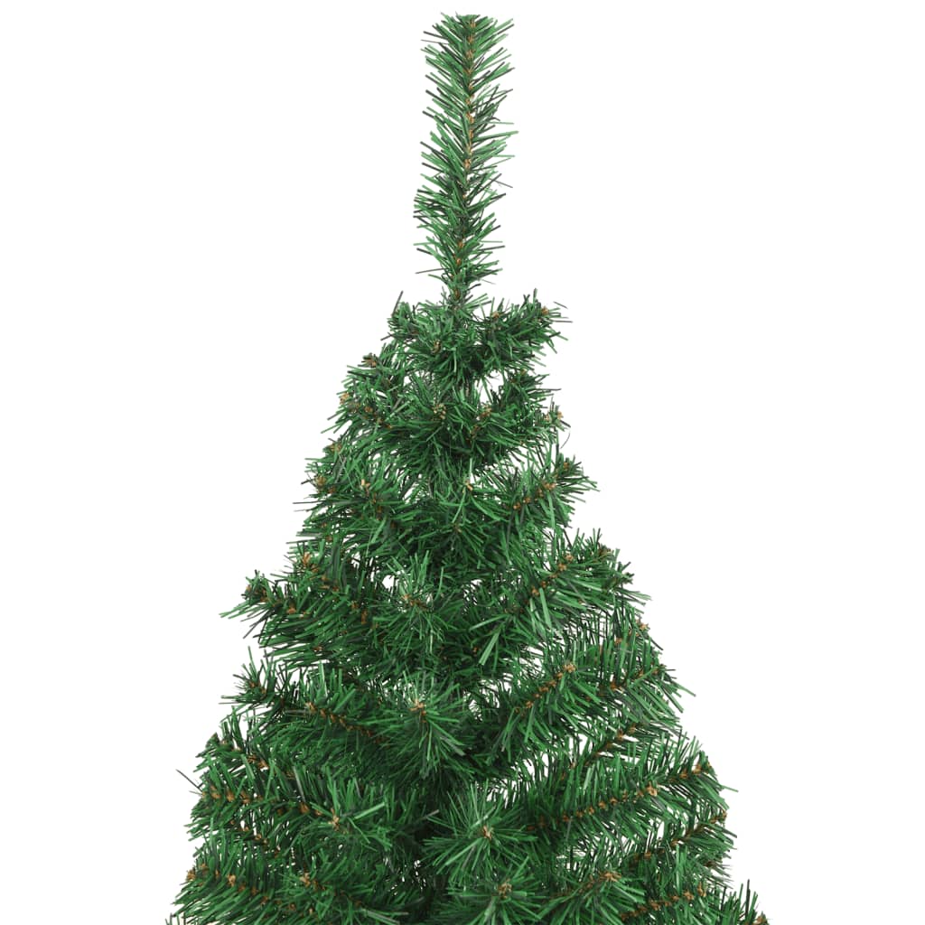 Arbre de Noël artificiel avec branches épaisses vert 210 cm PVC - Xios Store SNC