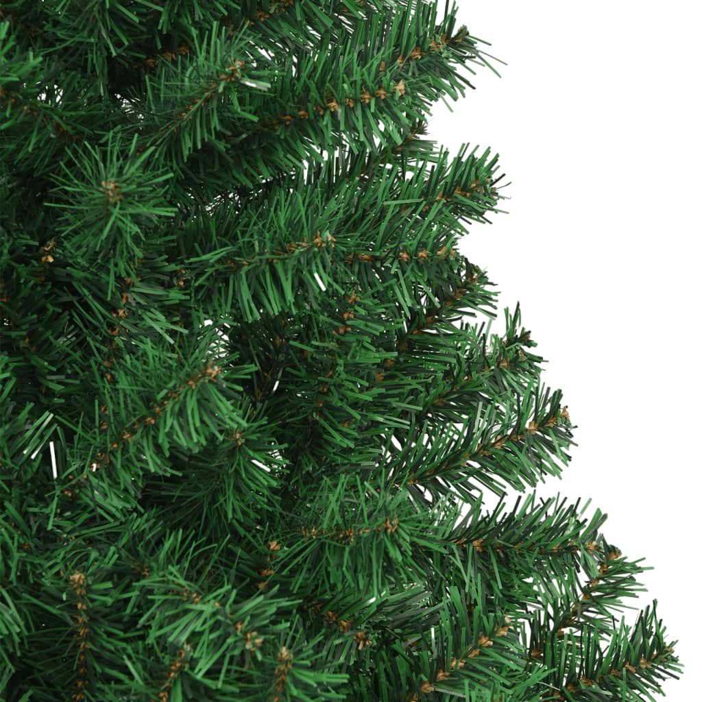 Arbre de Noël artificiel avec branches épaisses vert 210 cm PVC - Xios Store SNC