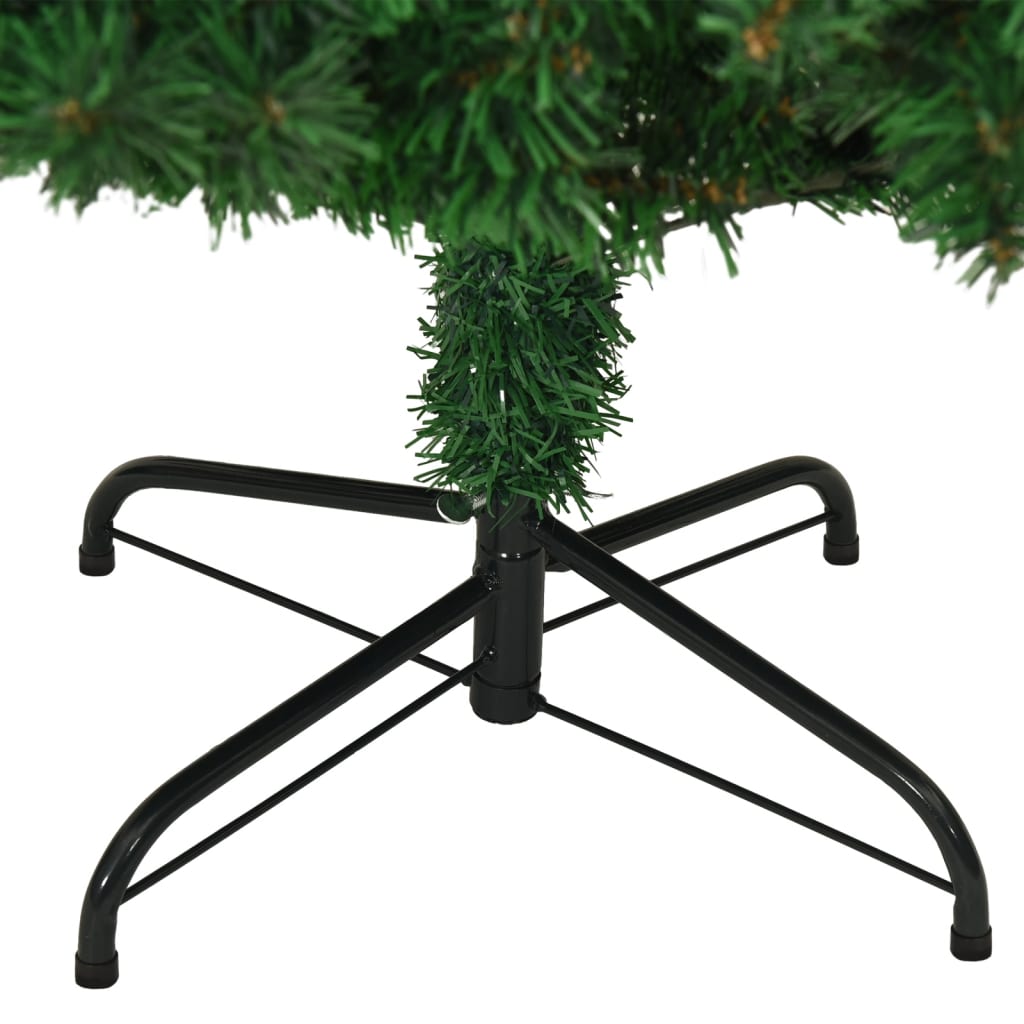 Arbre de Noël artificiel avec branches épaisses vert 210 cm PVC - Xios Store SNC