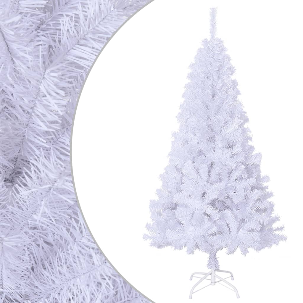 Arbre de Noël artificiel avec branches épaisses blanc 150cm PVC - Xios Store SNC