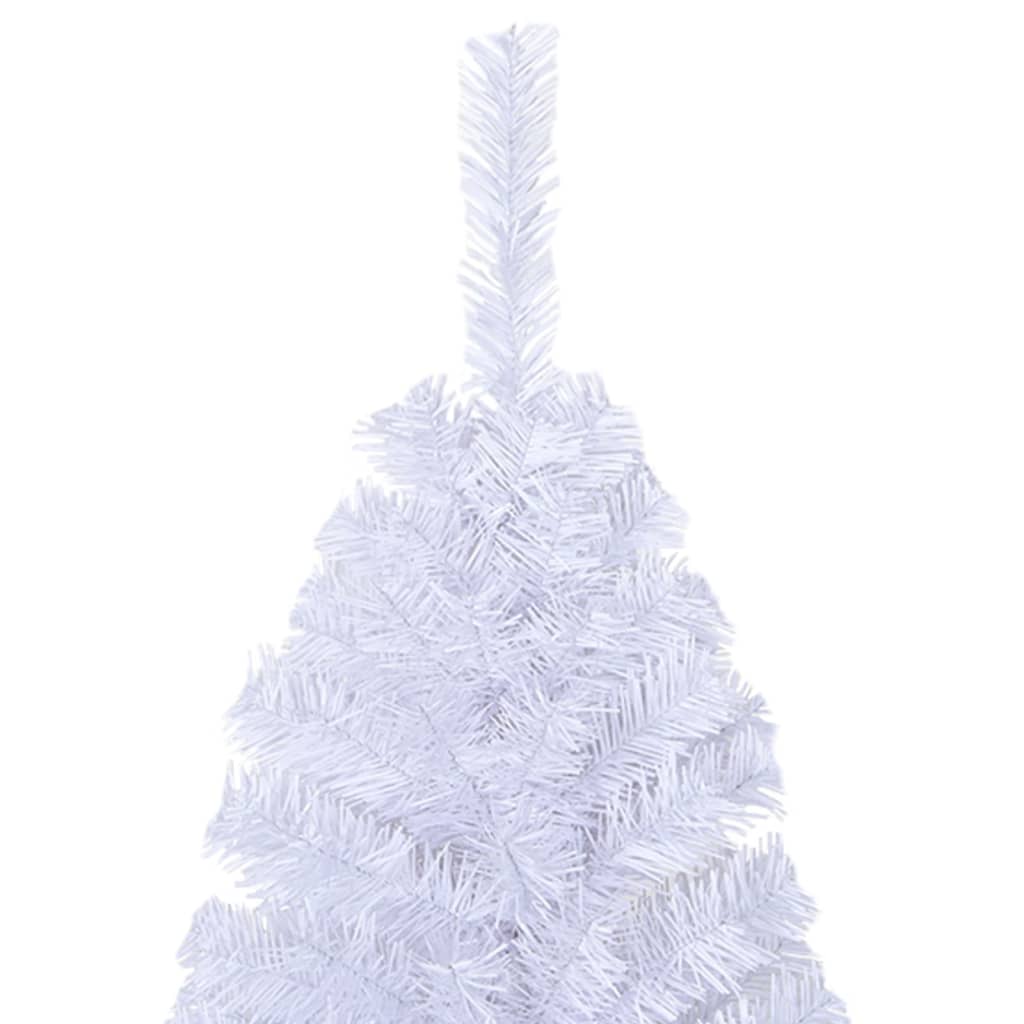 Arbre de Noël artificiel avec branches épaisses blanc 180cm PVC - Xios Store SNC