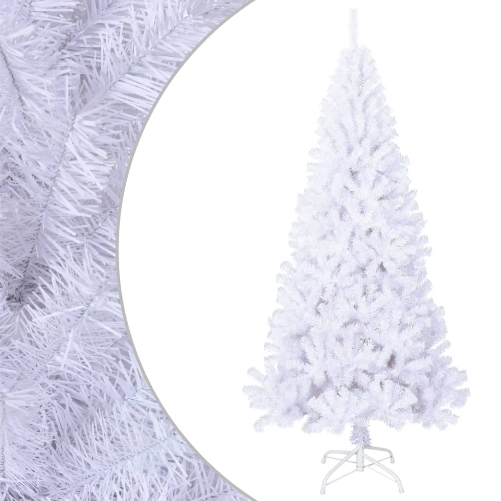 Arbre de Noël artificiel avec branches épaisses blanc 240cm PVC - Xios Store SNC