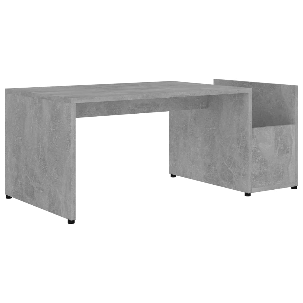 Table basse Gris béton 90x45x35 cm bois d’ingénierie Tables basses vidaXL   